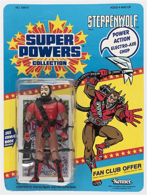 Hakes Super Powers Collection Steppenwolf Carded Action Figure