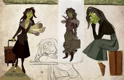 Once Upon A Blog Old Animation Development Art For Wicked By