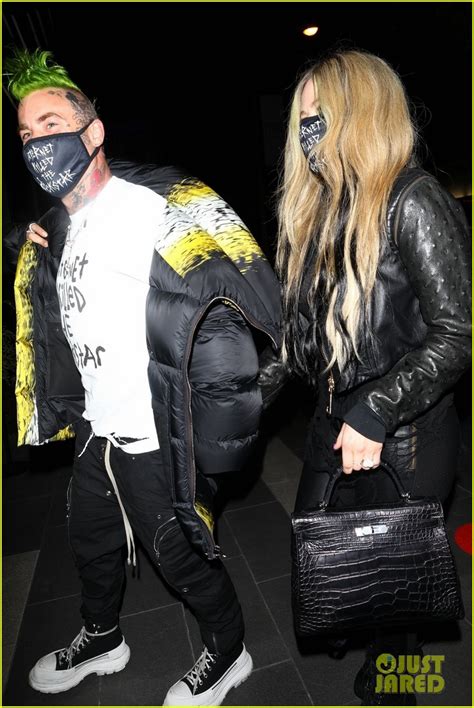 Avril Lavigne Holds Hands With Mod Sun At His Album Release Party