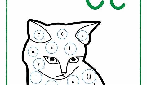 C Is For Cat Worksheet