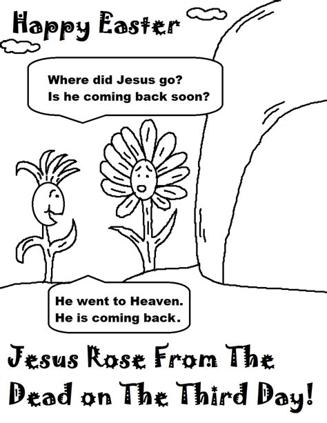 Church House Collection Blog Easter Jesus Resurrection Coloring Pages