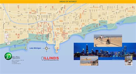 Chicago is the home of the blues and the truth of jazz, the heart of comedy and the idea of the skyscraper. Chicago city center map
