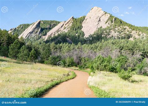 Flatiron Peaks Near Boulder Colorado Colorado Stock Image Image Of