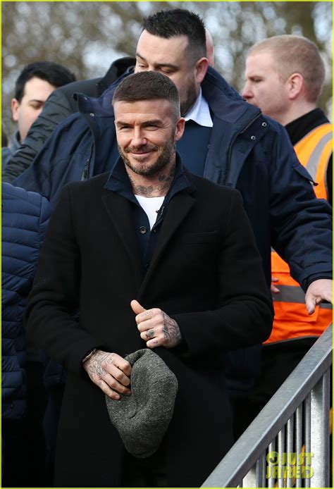 Photo David Beckham Attends Salford City Game 15 Photo 4239981