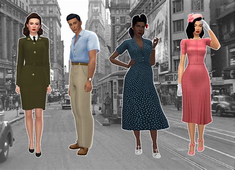 Sims 4 1940s Tumblrviewer