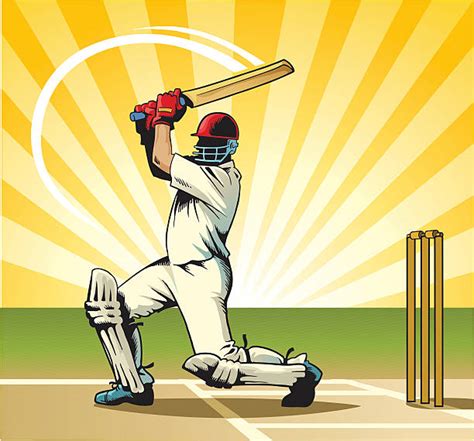Top 60 Batsman Clip Art Vector Graphics And Illustrations Istock