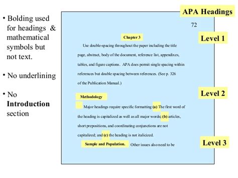 Headings and subheadings provide structure to a document. Apa advanced lr