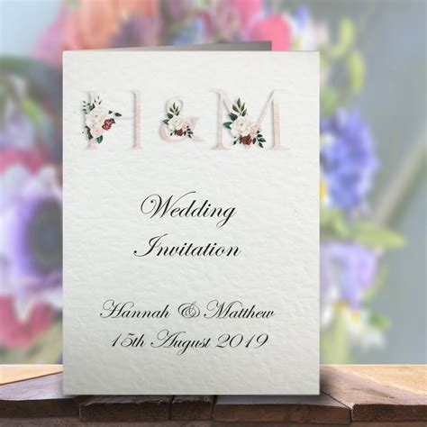 Florence Folded Invitation Occasions By Rebecca Ltd
