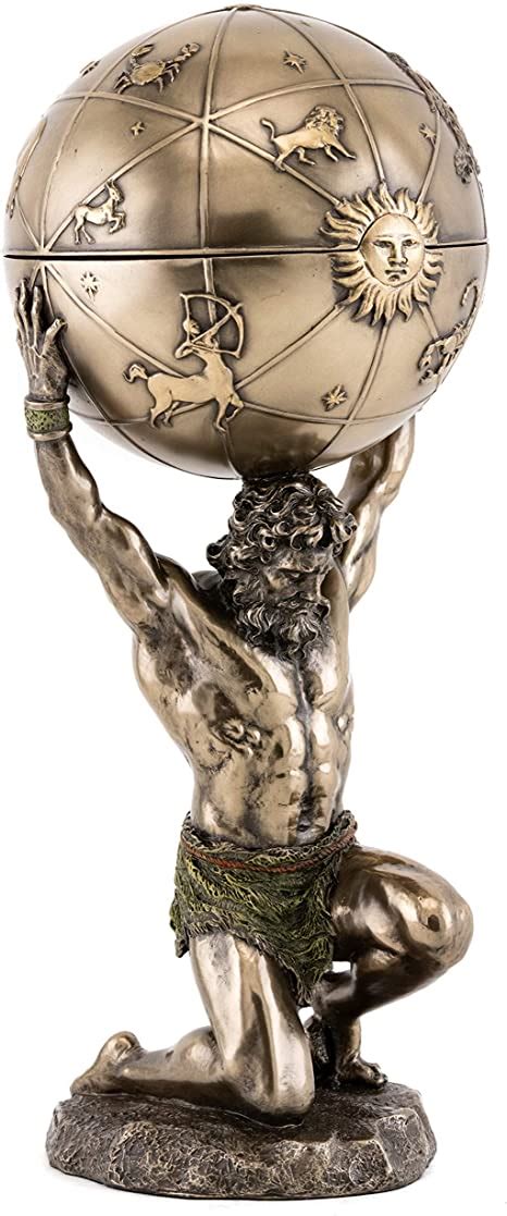 Top Collection Greek God Atlas Statue With
