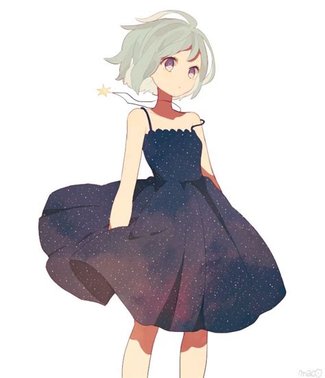 Anime Girl Lovely Dress Anime Manga Girl Pinterest