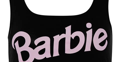 Barbie Pyjama Crop Top Pyjamas Womens Categories Primark Uk