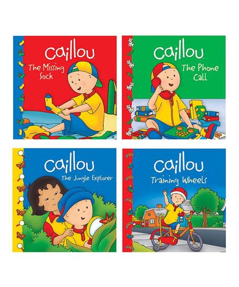 Caillou Caillou Adventures Paperback Set Best Price And Reviews