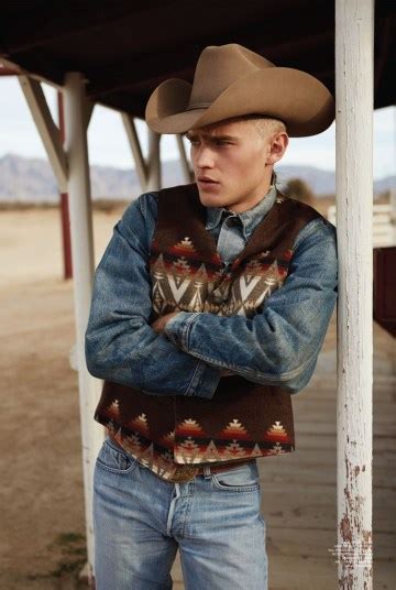 Younger boys from the 1920s used to wear short haircuts. Western Style: Bo Develius Embraces Cowboy Fashions for ...