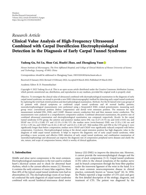 Pdf Clinical Value Analysis Of High Frequency Ultrasound Combined