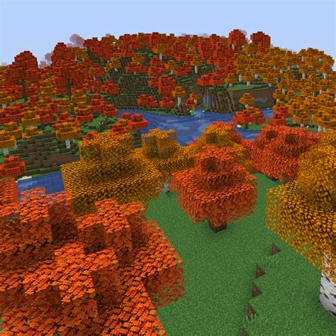 Autumn Leaves Minecraft Resource Packs Curseforge