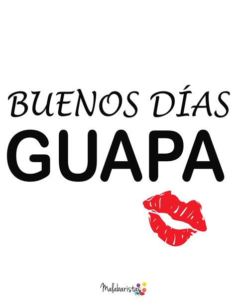 Buenos Días Guapa Buenos Días Guapo Frases De Buenos Días Buenos Dias Feliz Dia