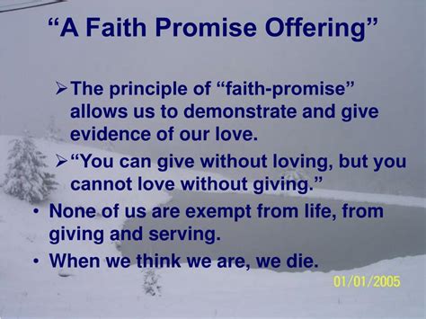 Ppt A Faith Promise Offering 2 Corinthians 81 9 10152006 Dr