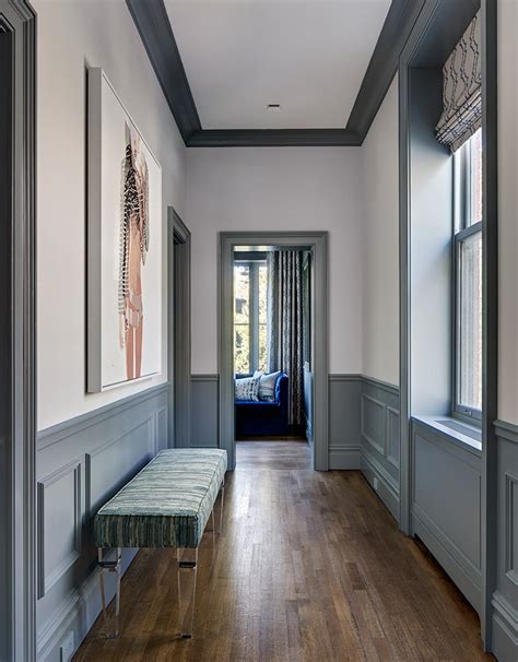 Joralemon Twist Cwb Architects Blue Hallway Blue Hallway Ideas