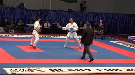 Ekf European Karate Championships 2013 Berens Vs Leistenschneider Youtube