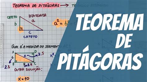 Teorema De Pitágoras Completo Youtube