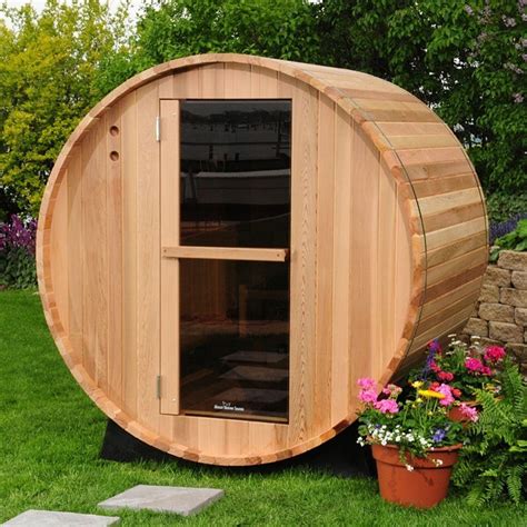 Buy The Deluxe Barrel Sauna Outdoor Living Online