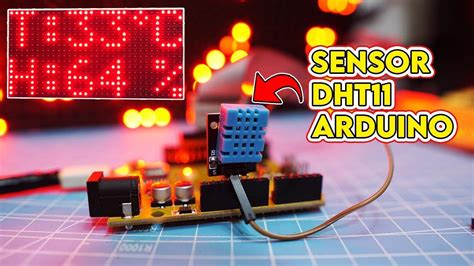 Cara Menampilkan Suhu Dengan Sensor Dht11 Led Dot Matrix Panel P10