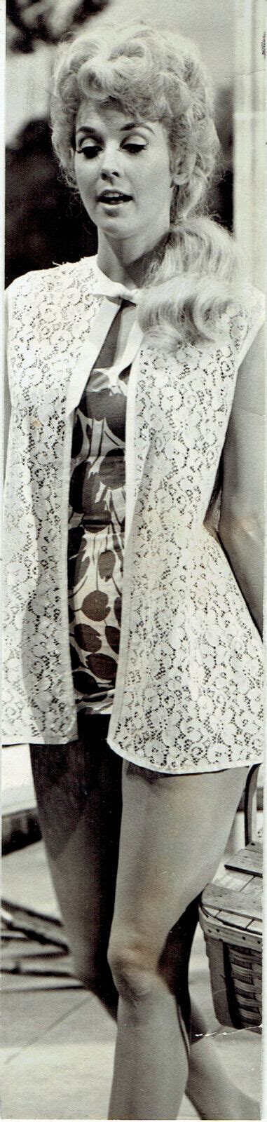 Press Photo Leggy Actress Donna Douglas In Swimsuit Beverly Hillbillies EBay