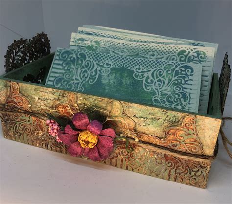 Mixed Media Decorative Boxes Paper Crafts Creative Inspiration