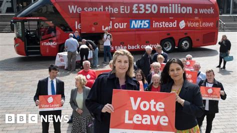 Eu Referendum The Politics Behind The £350m Figure Bbc News