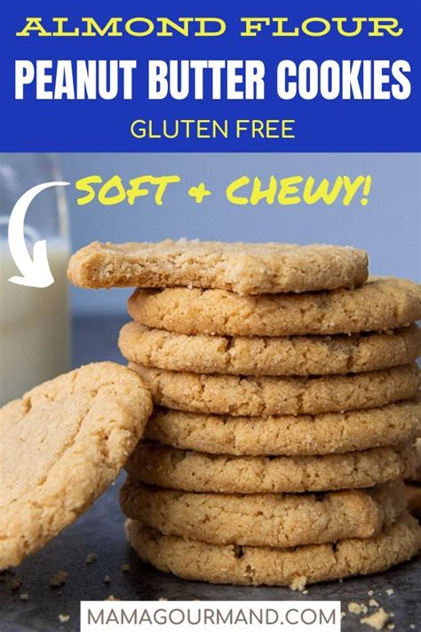 Powder sugar, almonds, softened butter, flour, vanilla extract. Soft Almond Flour Peanut Butter Cookies | Recipe in 2020 ...