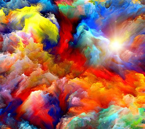 Colorful Abstract Wallpaper Desktop Colorful Abstract Art Desktop
