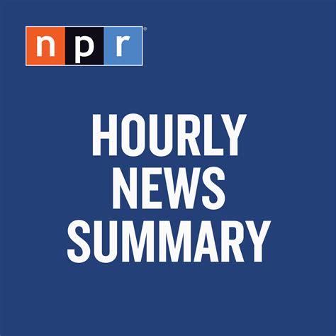 Hourly News Summary Listen Via Stitcher Radio On Demand