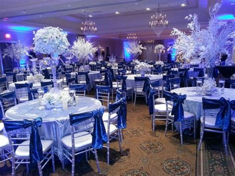 Beautiful Blue Wedding Decorations Royal Blue Wedding Theme Blue