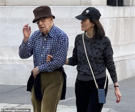 Loved Up Filmmaker Woody Allen 87 And Wife Soon Yi Previn Are Spotted