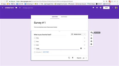 How To Create A Survey Using Google Forms YouTube