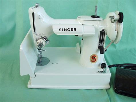 White Singer Featherweight 221 Sewing Machine For Sale Sigh Would