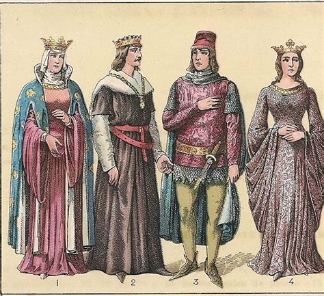 Reyes Y Reinas De Castilla Del Siglo Xiii Medieval Fashion Fashion