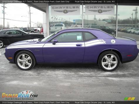 2010 Dodge Challenger Rt Classic Plum Crazy Purple Pearl Dark Slate