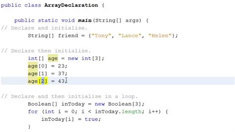 Java Arrays Example Arrays In Java Explained