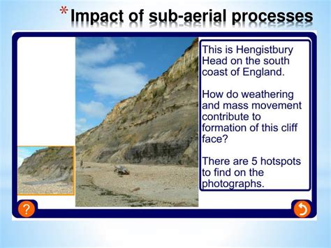 Ppt Landforms Of Coastal Erosion Powerpoint Presentation Free