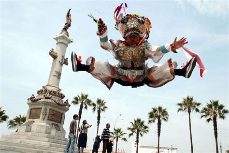 The Danza De Las Tijeras Scissors Dance Is A Colorful Acrobatic Indigenous Ritual Dance From