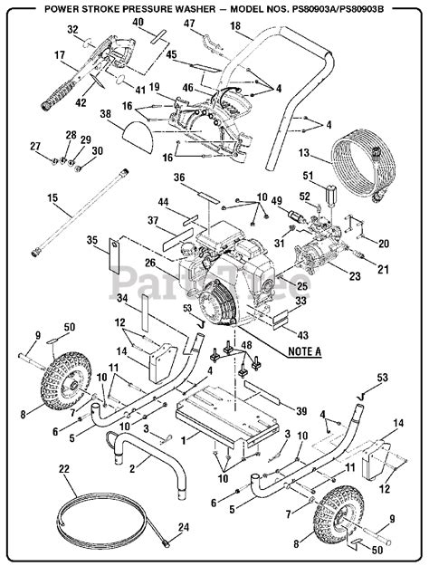 Excell Pressure Washer Parts Diagram Heat Exchanger Spare Parts