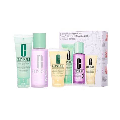 Clinique 3 Step Introduction Kit Skin Type 2 Dry Combination