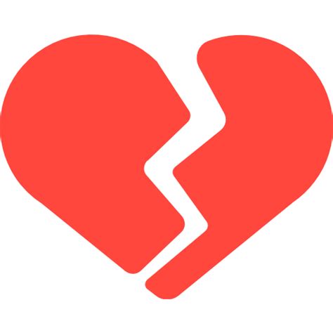 Broken Heart Emoji Png Pic Png Mart