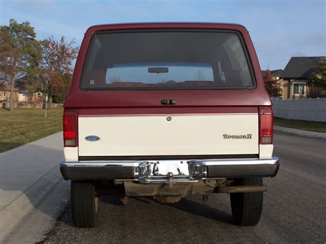 1988 Ford Bronco Ii Xlt Sport Utility 2 Door 29l All Original