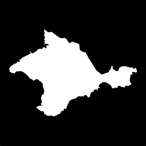 Autonomous Republic Of Crimea Map Province Of Ukraine Vector