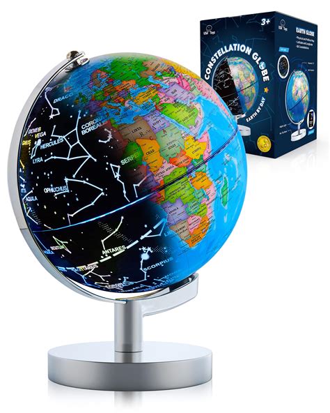 Buy Usa Toyz Illuminated Globe For Kids Learning Globes Of The World