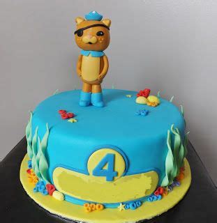 Cakes are customized to your specific request and made fresh to order. Octonauts Cake - Add any character to this design | Cake ...