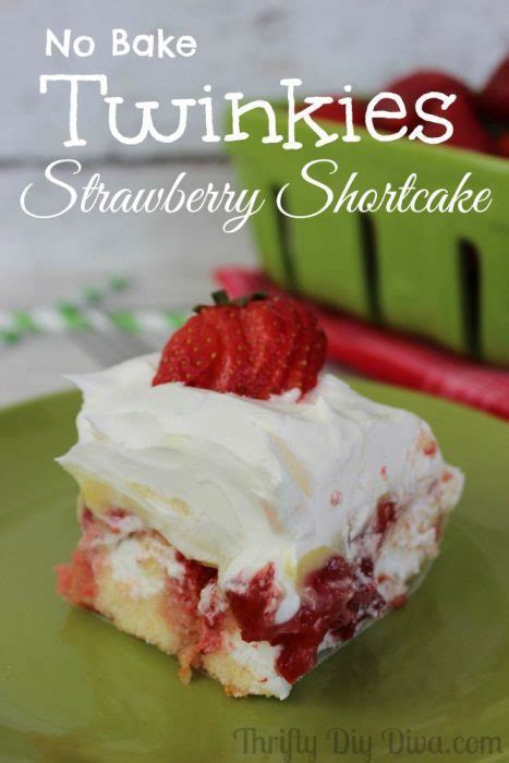 No Bake Twinkies Strawberry Shortcake Swanky Recipes Simple Tasty