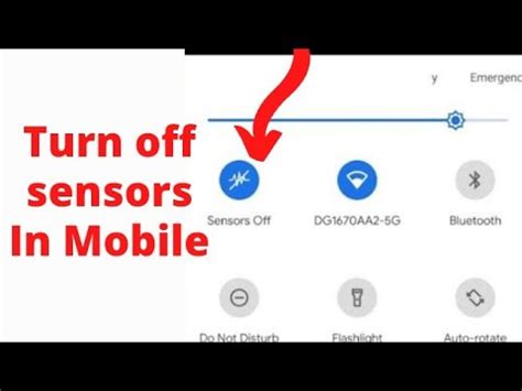 How To Turn Off Sensors In Android Mobile Complete Tech YouTube